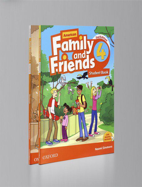 American Family and Friends 4 (SB+WB)+CD