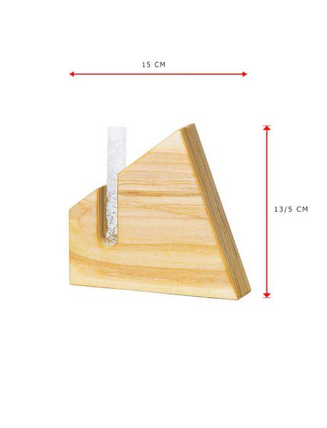 گلدان چوبی P104 natural راکورد