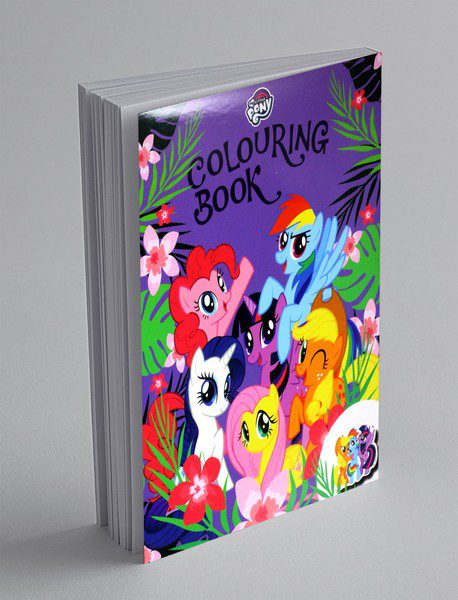 COLOURING BOOK: my little pony