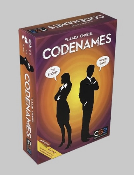 بازی کدنیمز کلمه codenames/ ذهن زیبا