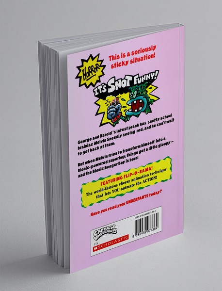 Captain Underpants 6 - And the Big Bad Battle of the Bionic Booger Boy - part 1