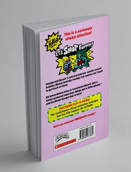 Captain Underpants 6 - And the Big Bad Battle of the Bionic Booger Boy - part 1