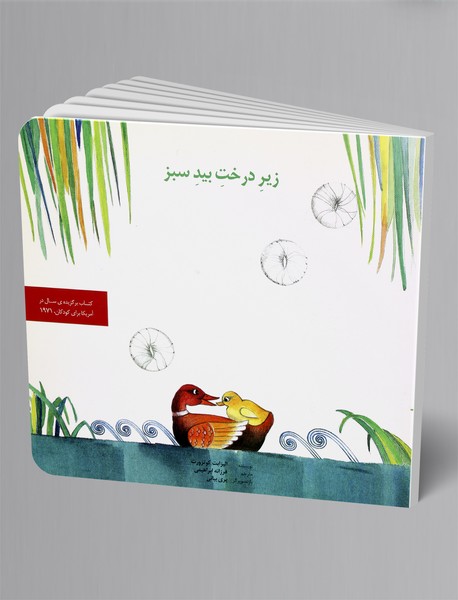 زیر درخت بید سبز