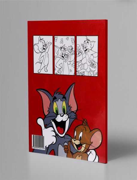 رنگ آمیزی تام و جری