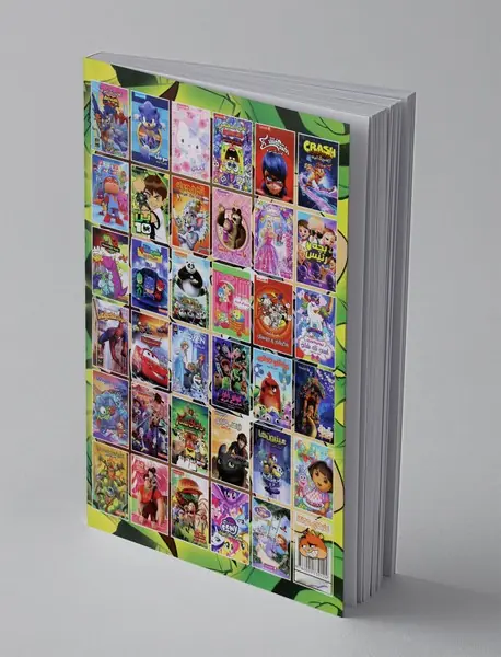 کتاب رنگ آمیزی بن تن