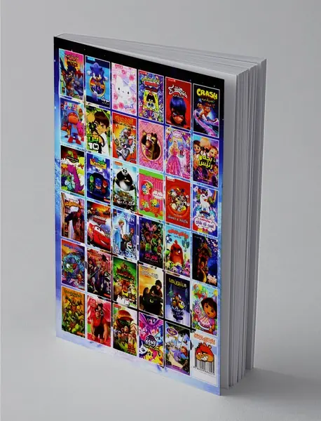 کتاب رنگ آمیزی فروزن