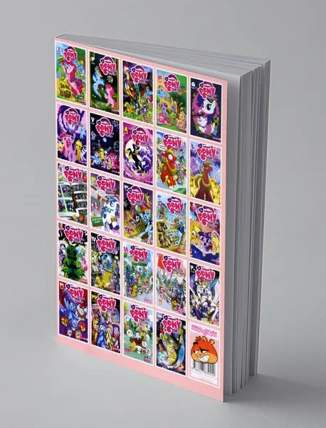 کتاب رنگ آمیزی پونی کوچولو