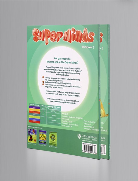SuperMinds 3+Workbook+CD