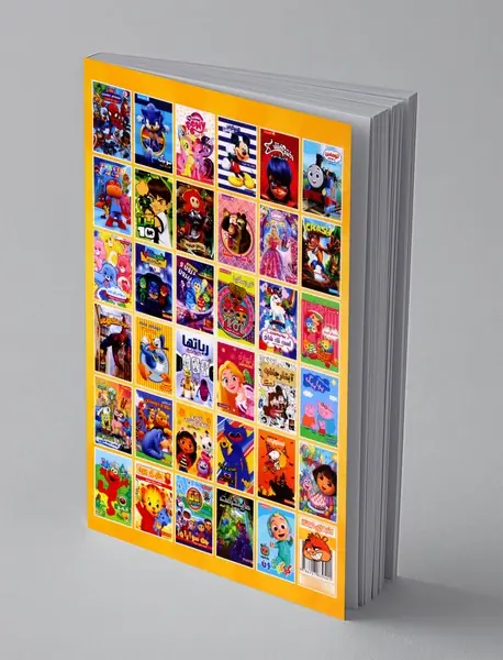 کتاب رنگ آمیزی گبی و خانه عروسکی