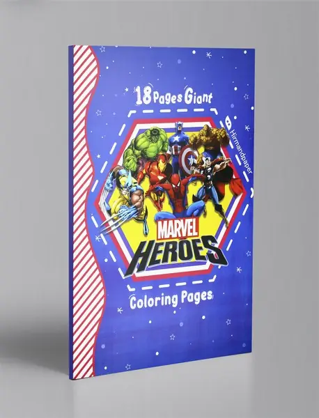 دفتر رنگ آمیزی کودکان - مارول/ سلطانی