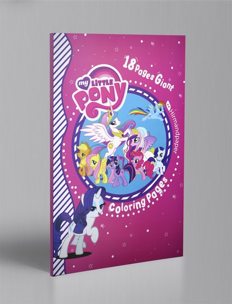 دفتر رنگ آمیزی کودکان - پونی/ سلطانی