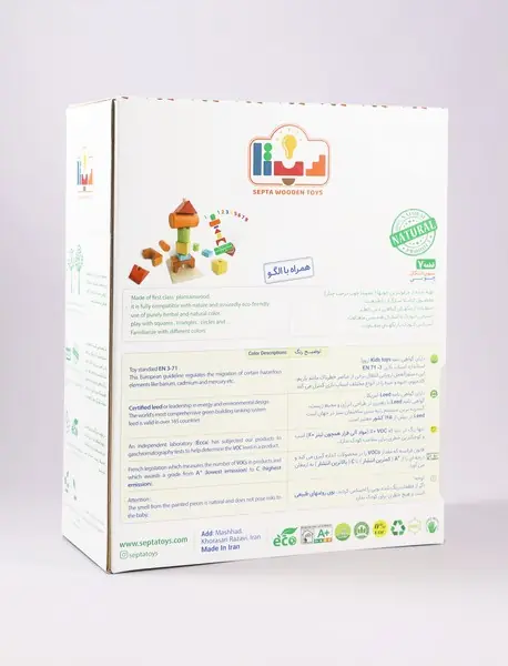 بازی ستون اشکال (7قطعه)/ سپتا