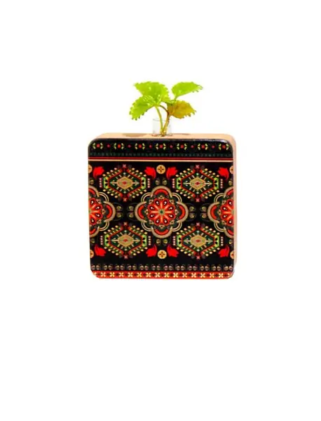 گلدان چوبی P119-O راکورد