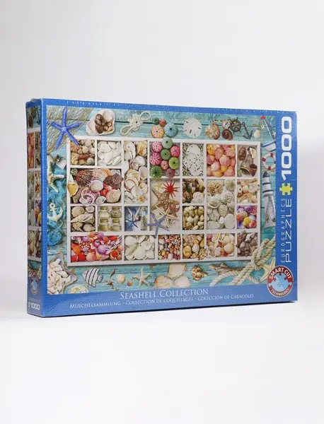 پازل 1000تکه 5529-6000 seashell collection یوروگرافیکس