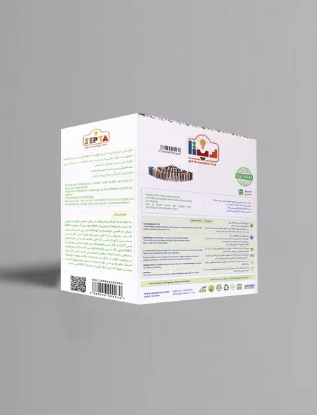 دومینو 100قطعه جعبه مقوایی/ سپتا