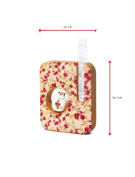گلدان چوبی P135-B راکورد