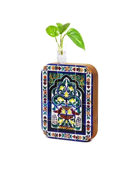گلدان چوبی P122-F راکورد
