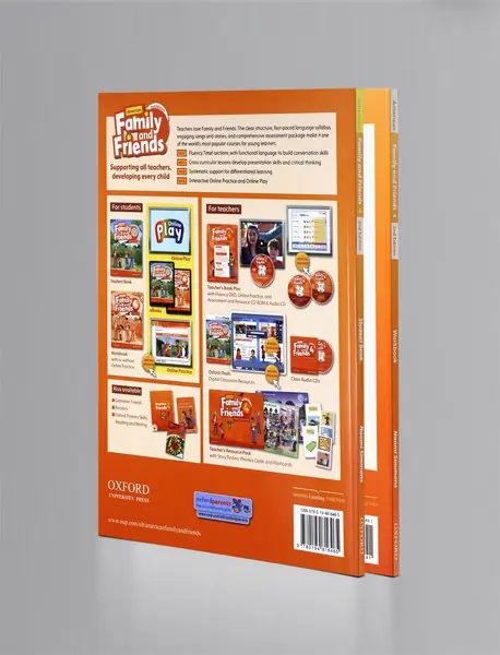 American Family and Friends 4 (SB+WB)+CD