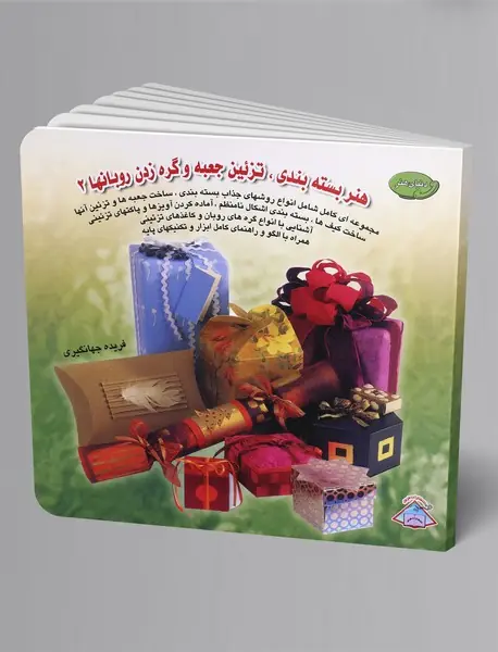 هنر بسته بندی، تزئین جعبه و گره زدن روبانها 2