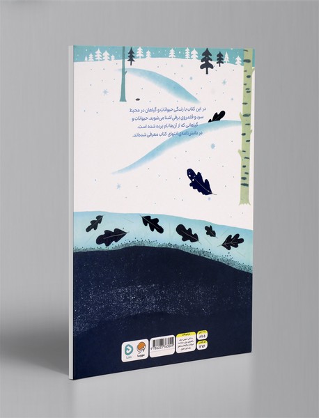 بالا روی برف پایین توی برف