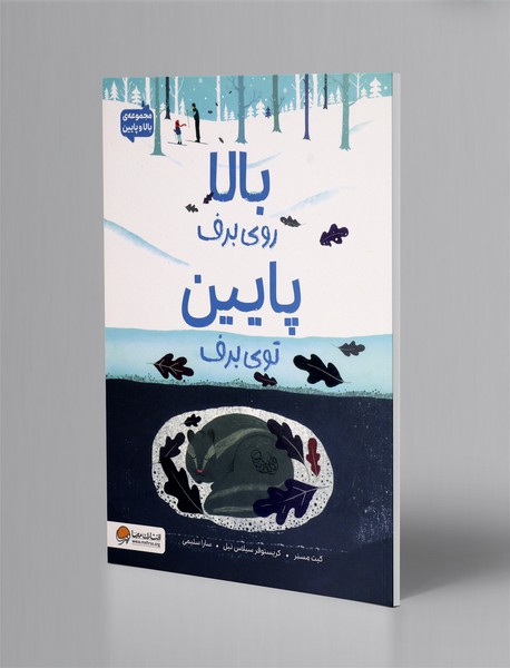 بالا روی برف پایین توی برف