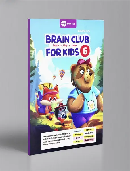 BRAIN CLUB FOR KIDS6 - AGES 3-5