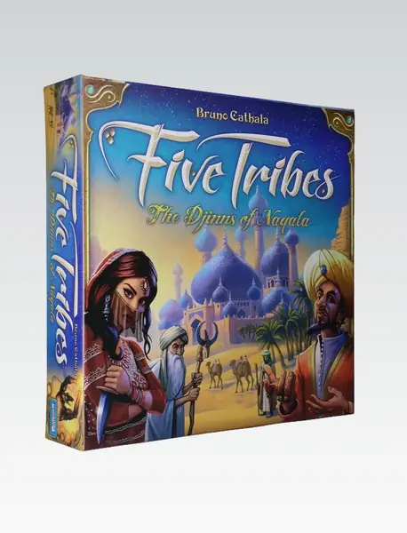 بازی پنج قبیله Five Tribes/ دهکده بردگیم