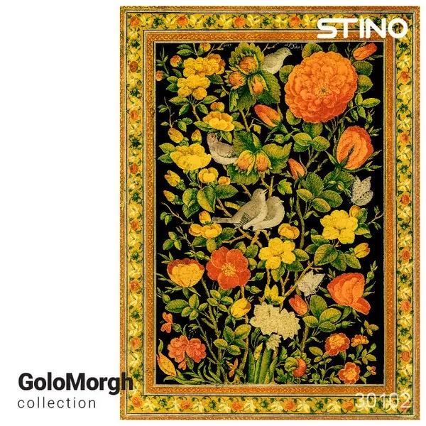 پازل پلکسی 2000تکه طرح گل و مرغ کد30102 استینو