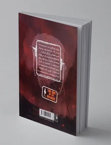 پسری روی پل