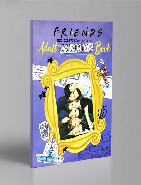 رنگ آمیزی friends