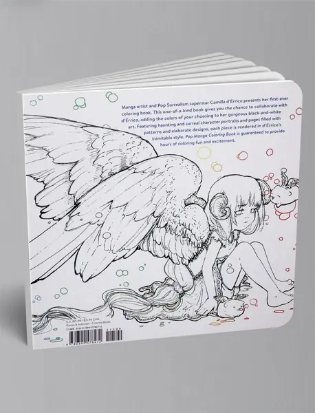 رنگ آمیزی pop manga
