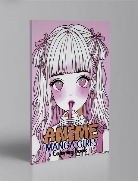رنگ آمیزی anime manga girls