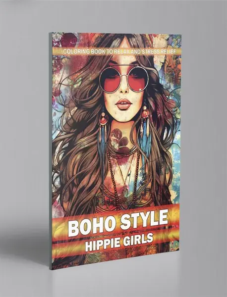 رنگ آمیزی boho style